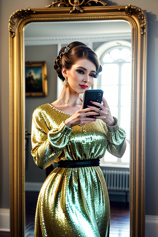 aesthetic mirror selfie girl quotes
