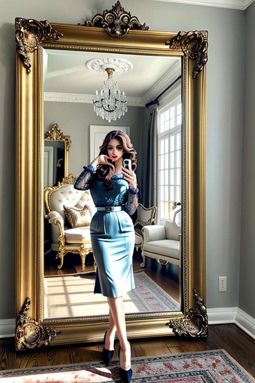mirror selfie girl images