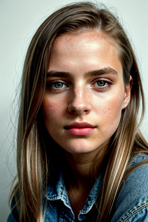 office woman stock image